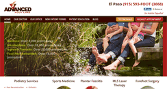 Desktop Screenshot of lazarfootcare.com